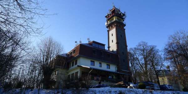 La torre di avvistamento di Tichánek
