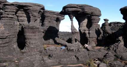 Roraima - ascent to Triple point