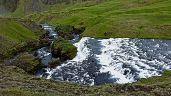 Vodopády na rieke Skógá