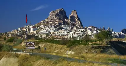 Skalní hrad Uchisar