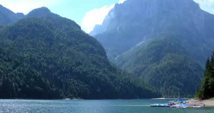 Výlet okolo jezera Predil