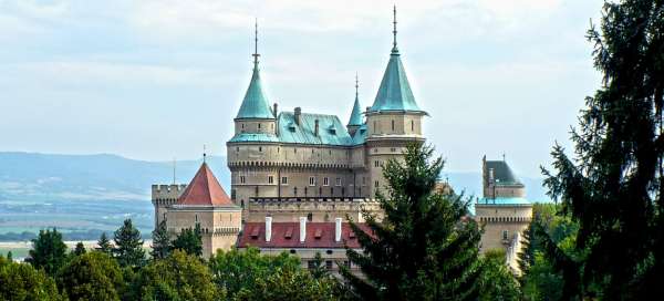 Bojnice Castle: Prices and costs