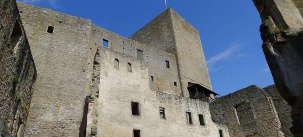 Landštejn Castle: Accommodations