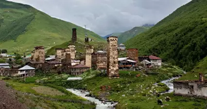 Uszguli - perła Gruzji