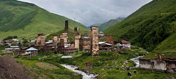 Ushguli - the pearl of Georgia: Weather and season