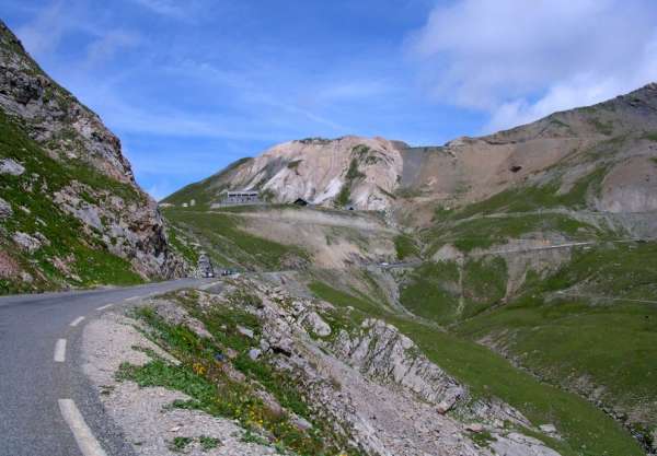 View of the Col du Galibier