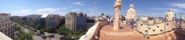 Widoki na Barcelonę