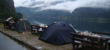 Camping außerhalb bezahlter Plätze
