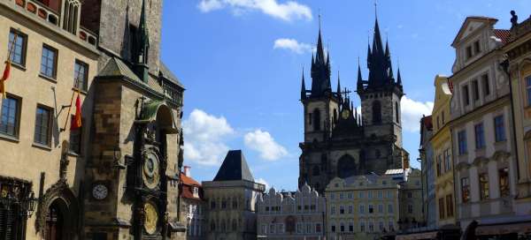 The most beautiful cities in the Czech: Weather and season