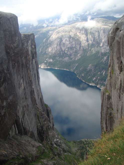 Výhled na fjord