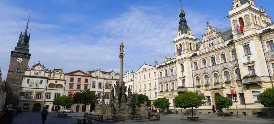 Miejsce docelowe Pardubice