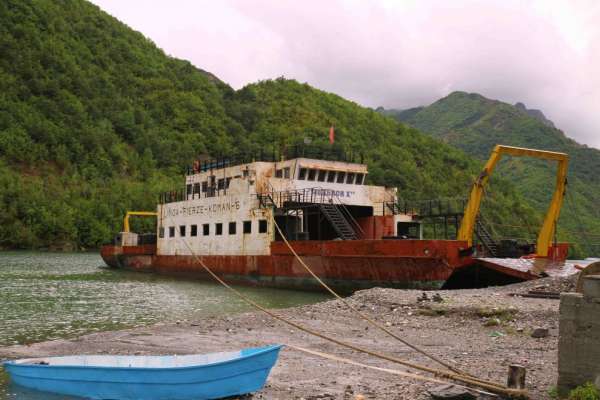 Oude veerboot