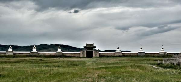 Klášter Erdene Zuu: Počasí a sezóna