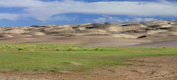 몽골 모래