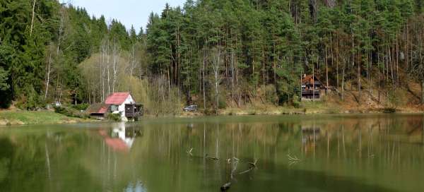 Spacer Mladějov - Dolní Mlýn: Zakwaterowanie