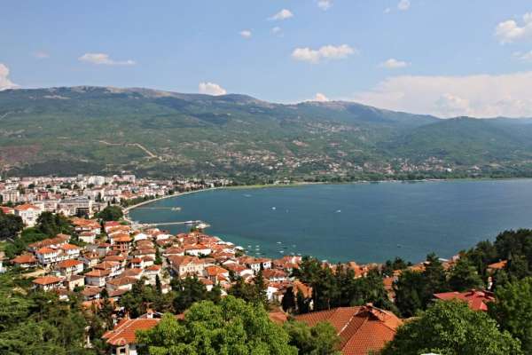 Die Stadt Ohrid