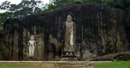 Buduruwagala rock temple