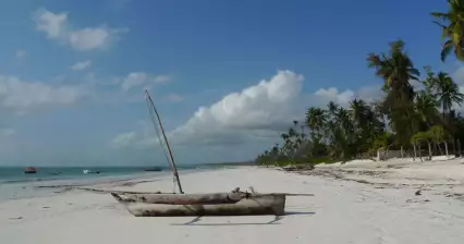 La plage de Kigomani
