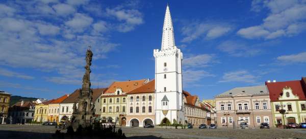 A tour of the historic center of Kadaň: Safety