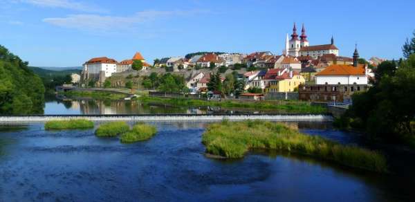 Tolle Aussicht auf Kadaň