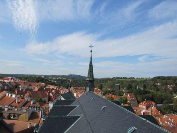 Templo de St. Nicolau e S. Elizabeth em Cheb