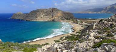 La plage d'Agios Nicolaos
