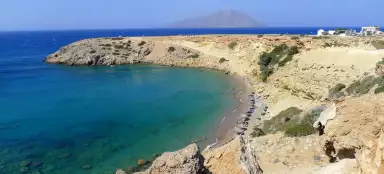 Voyage à la plage d'Agios Theodoros