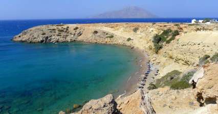 Reis naar het strand van Agios Theodoros