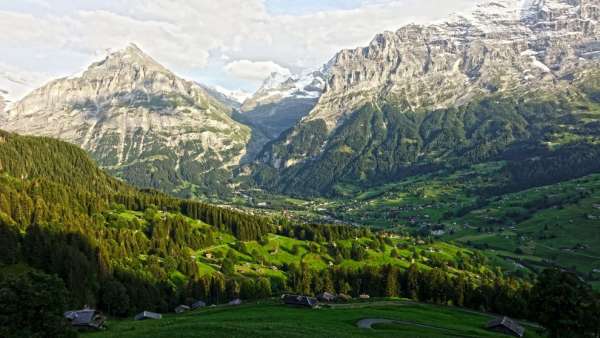 Grindelwald (1047 m d'altitude)
