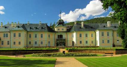 Excursão ao castelo de Manětín