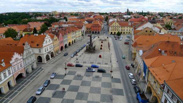 Vista de la plaza Svobody