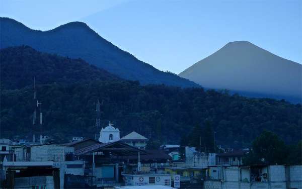 Volcanes Tolimán y Atitlán