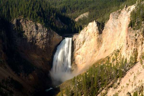 Lower Falls ikona Yellowstonu