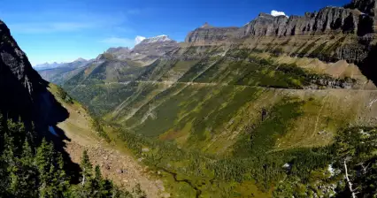 Conducir en Going To The Sun Road