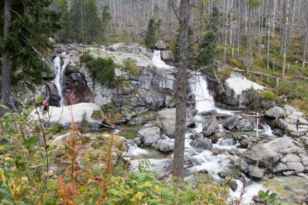 Studenovodské Wasserfälle
