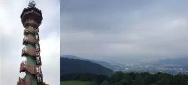 Torre de vigilancia en Sokolím vrch
