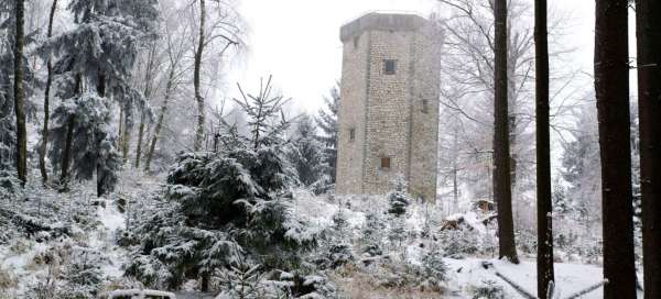Studený vrch torre de observação: Segurança