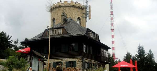 Torre di avvistamento Kleť: Turismo