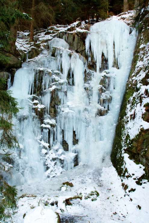 Ice falls