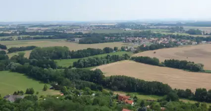 Вид с башни замка Кунетицкая гора