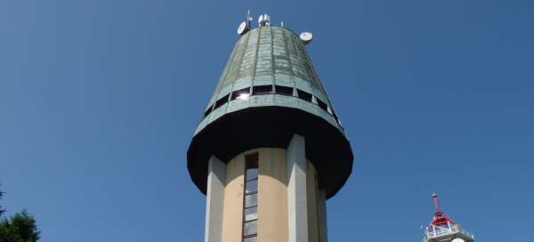 Suchý vrch torre di avvistamento: Imbarco