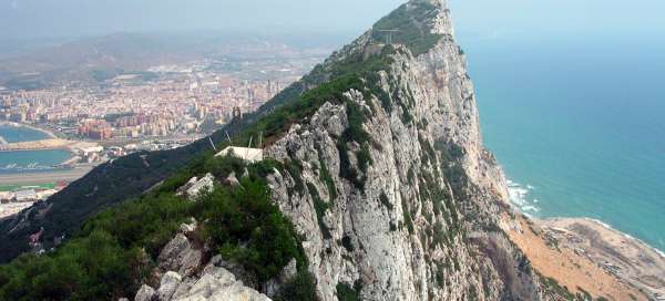 Gibraltarská skála: Ubytování