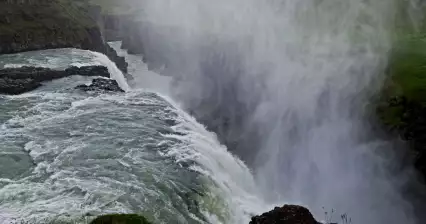 Vodopád Gullfoss