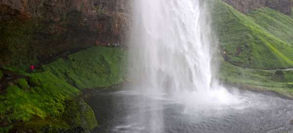 Vodopád Seljalandfoss: Víza