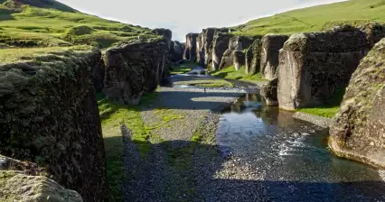 Fjadrárgljúfur-kloof