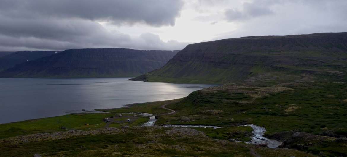 Ziel Isländische Westfjorde