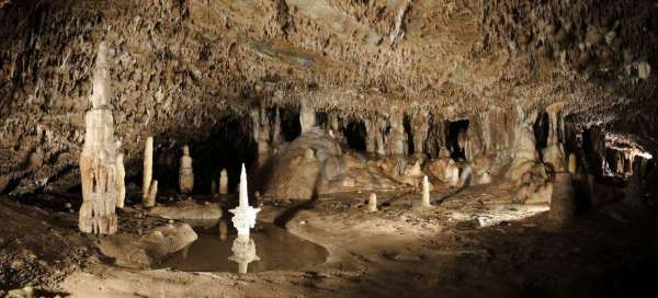 Cavernas de Sloupsko-Šošůvské: Acomodações
