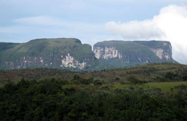 View of the Table Mountains