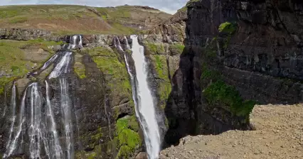 Vodopád Glymur