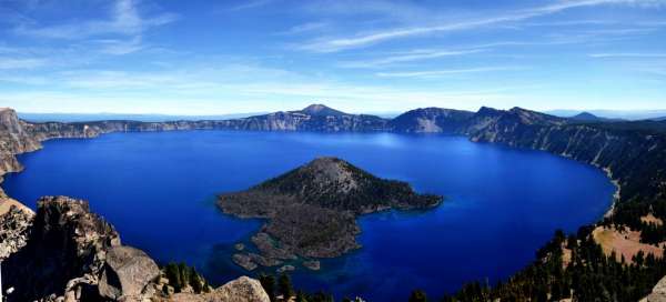 Parque Nacional do Lago Crater: Refeições